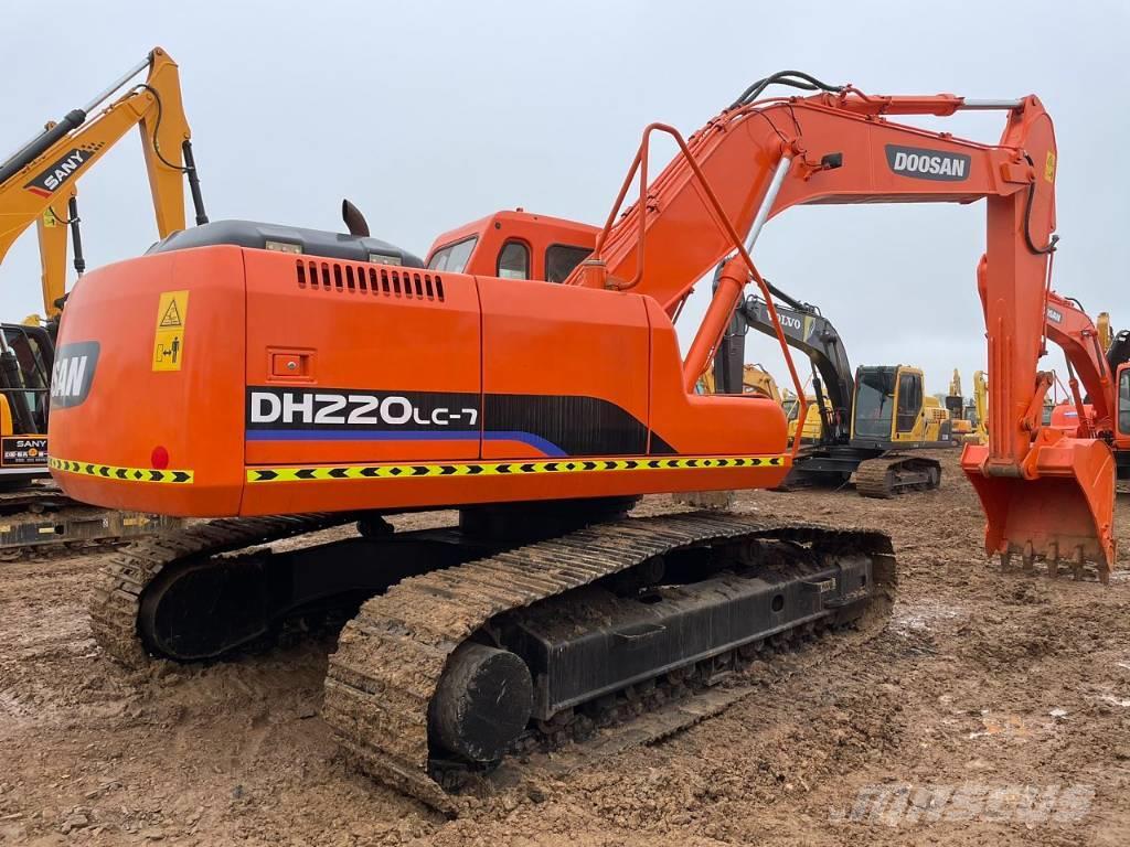 Doosan DH 220 Excavadoras sobre orugas