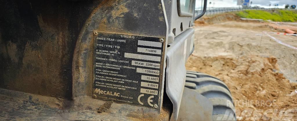 Mecalac 714 MWe Excavadoras de ruedas