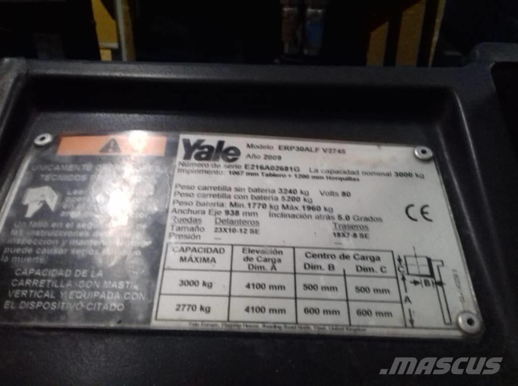 Yale ERP30ALF Carretillas de horquilla eléctrica