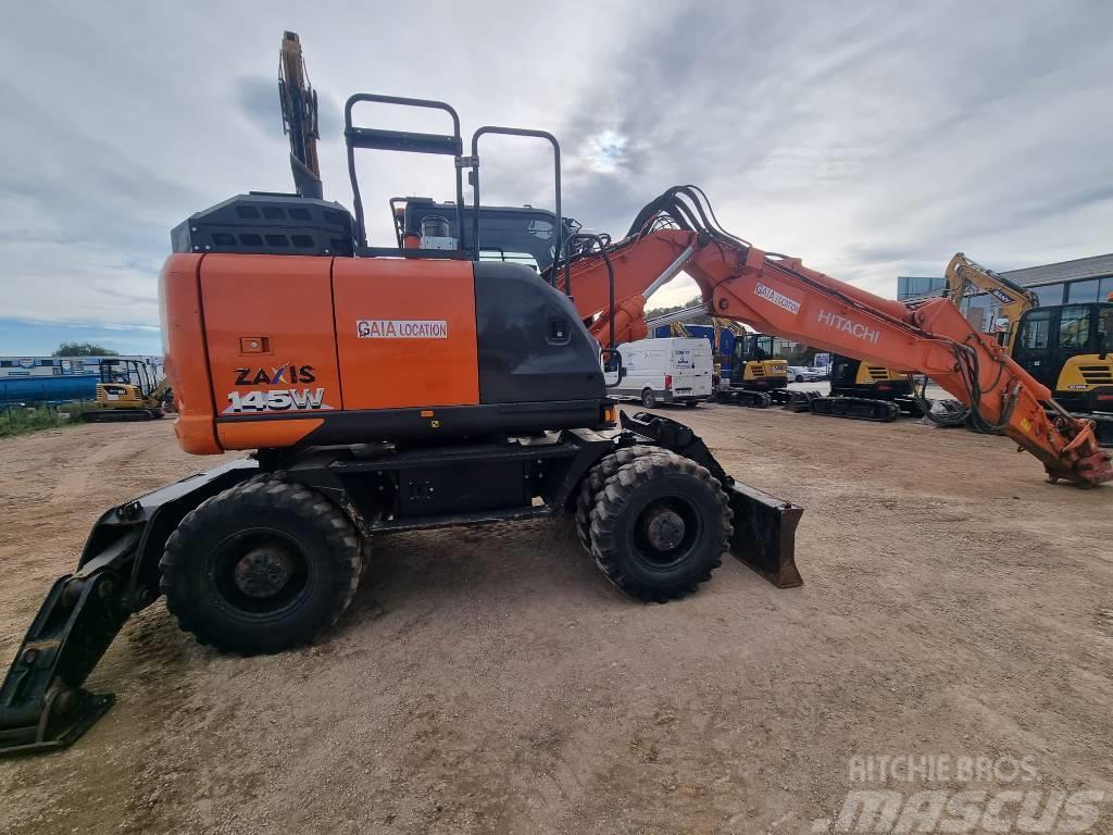 Hitachi ZX145W Excavadoras de ruedas