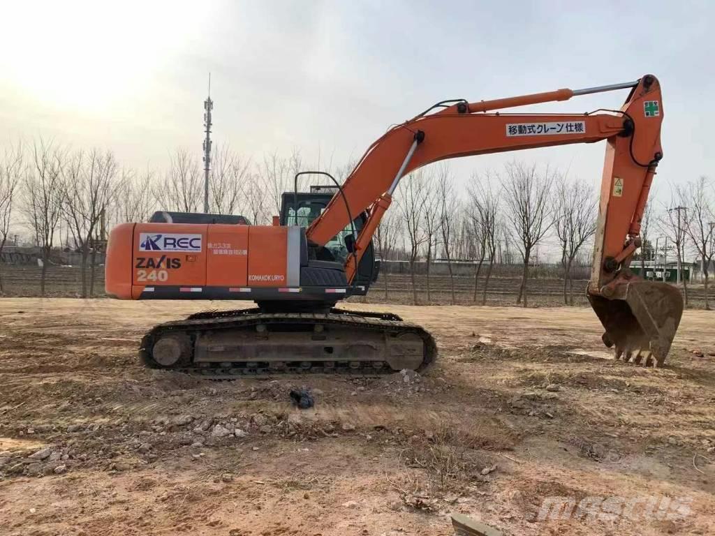 Hitachi 240 Excavadoras sobre orugas