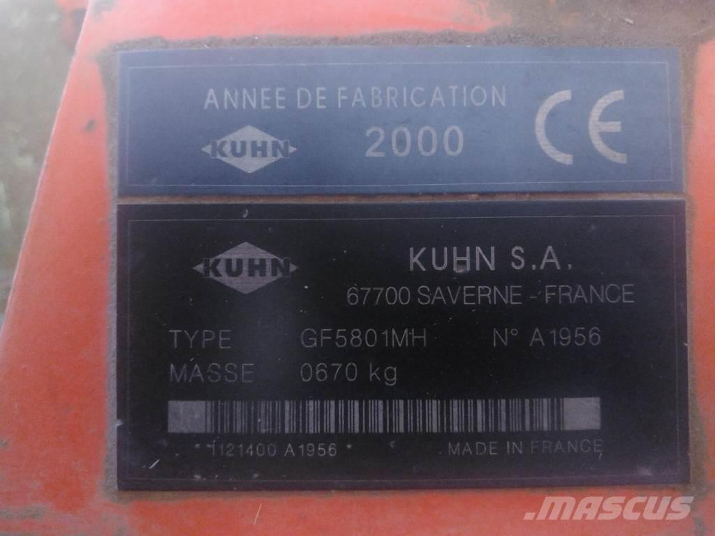 Kuhn Gf5801 Rastrilladoras y rastrilladoras giratorias