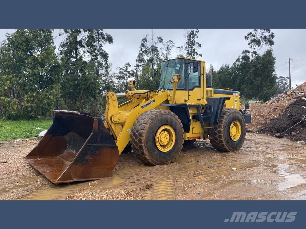 Komatsu WA 470 Cargadoras sobre ruedas