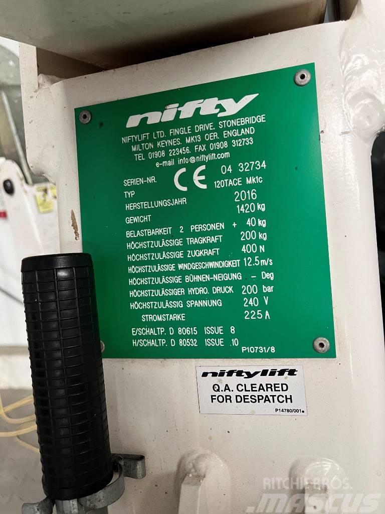 Niftylift 120 T Plataformas remolcables