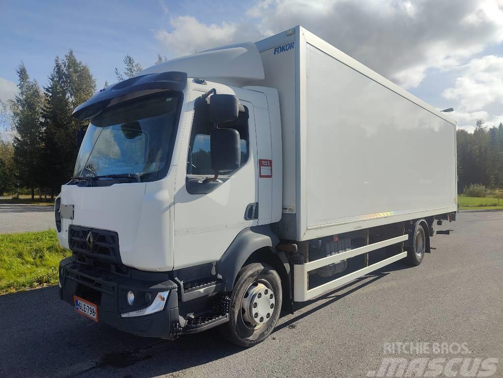 Renault D14.240 Camiones con caja de remolque