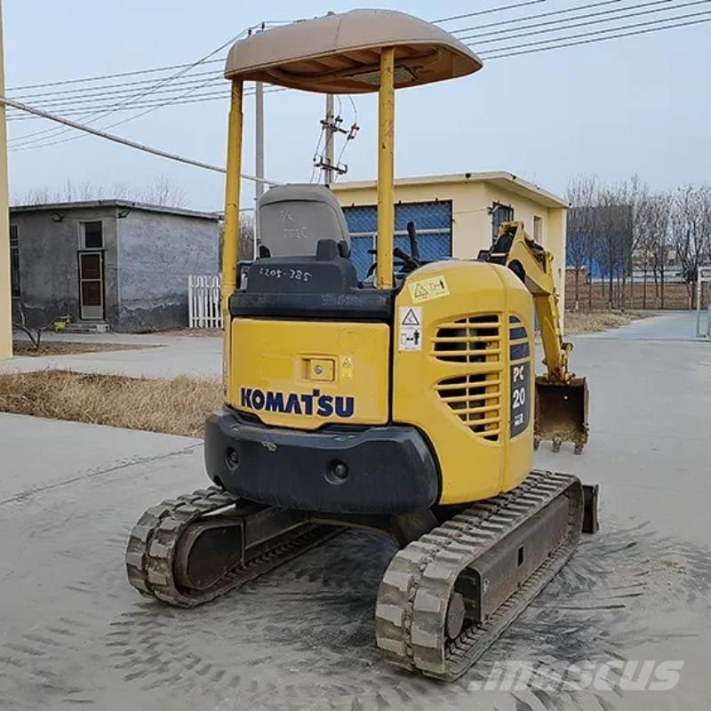 Komatsu PC 20 Excavadoras sobre orugas