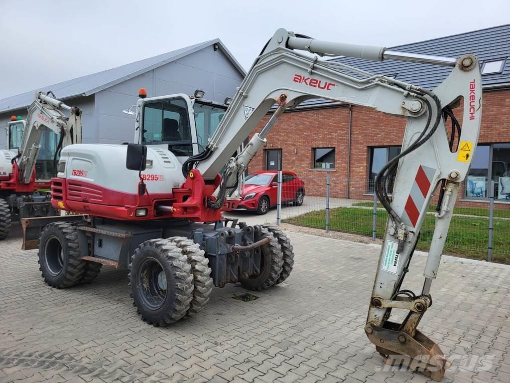 Takeuchi TB295W Excavadoras de ruedas