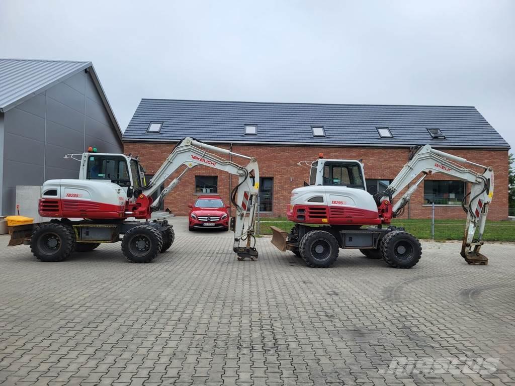 Takeuchi TB295W Excavadoras de ruedas