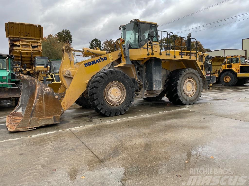 Komatsu Wa600-6 Cargadoras sobre ruedas