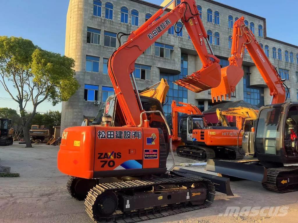 Hitachi ZX 70 Excavadoras sobre orugas