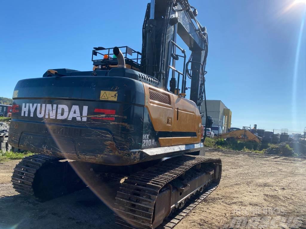 Hyundai HX 210AL Excavadoras sobre orugas