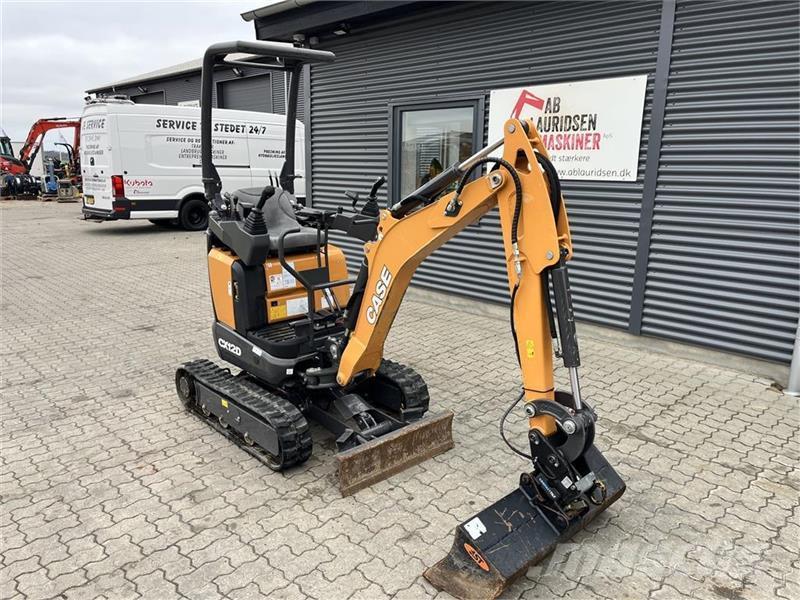 CASE CX12D Compacktilt Miniexcavadoras