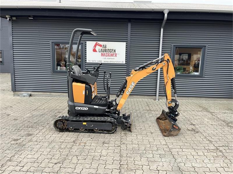 CASE CX12D Compacktilt Miniexcavadoras