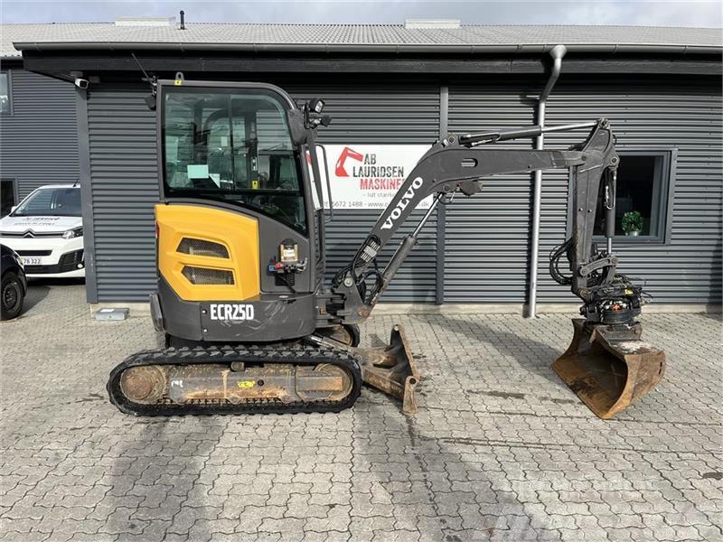 Volvo ECR25D Rotortilt og centralsmørring Miniexcavadoras