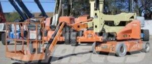 JLG E400AJPN Plataformas con brazo de elevación manual