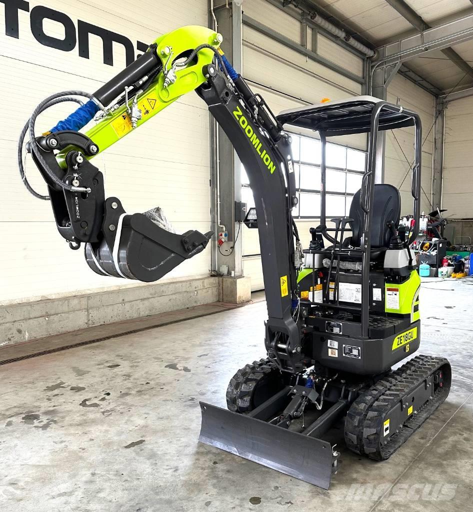 Zoomlion ZE18GU Miniexcavadoras