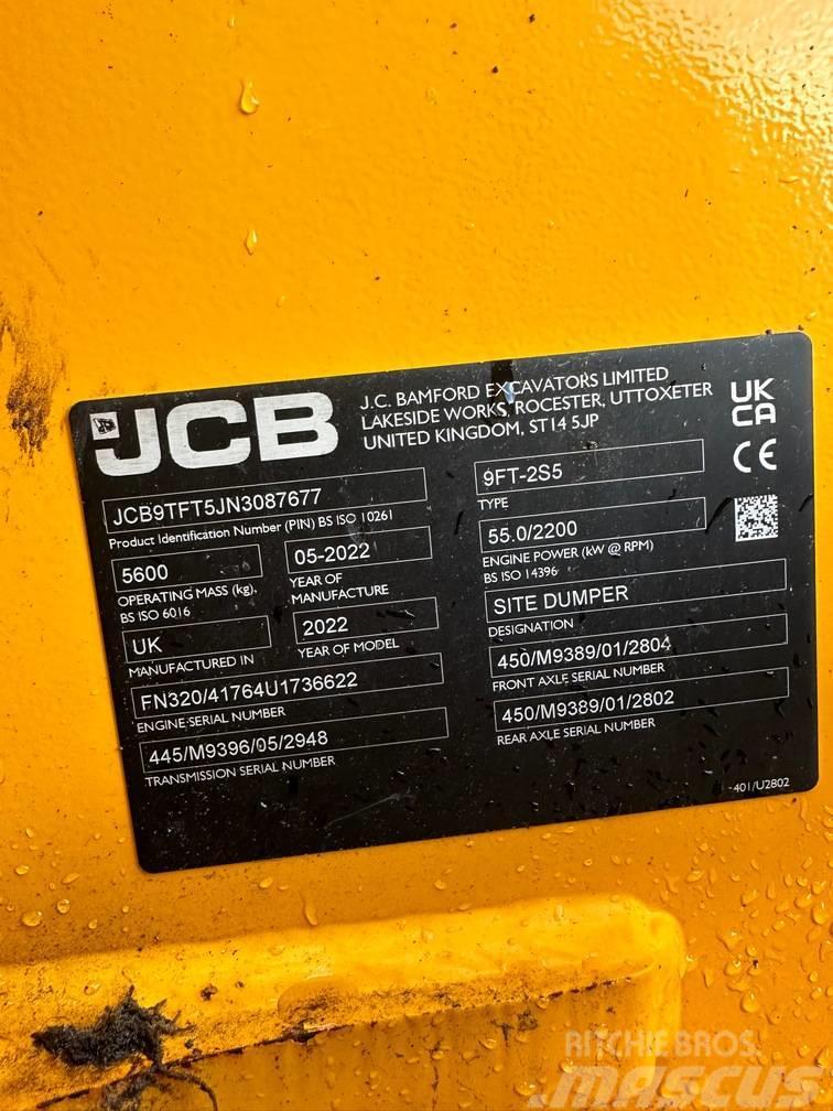 JCB 9TFT Vehículos compactos de volteo