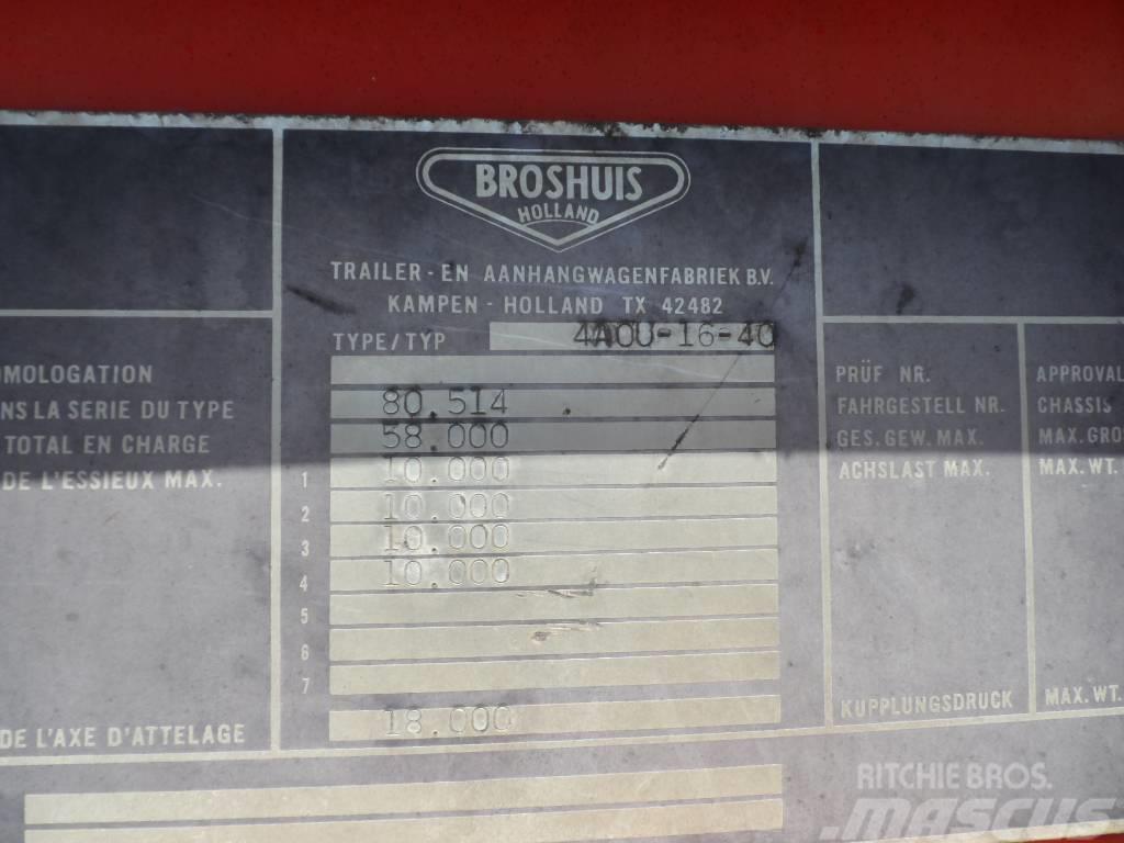 Broshuis 4AOU Semirremolques de carga baja