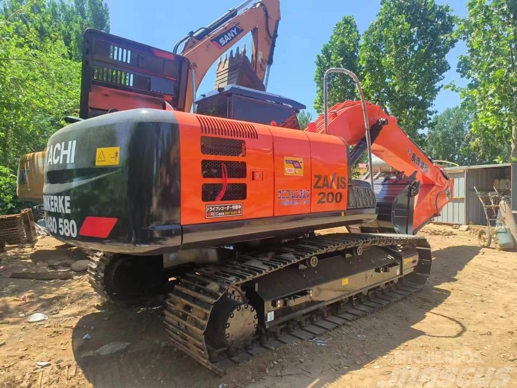 Hitachi ZX200 Excavadoras sobre orugas