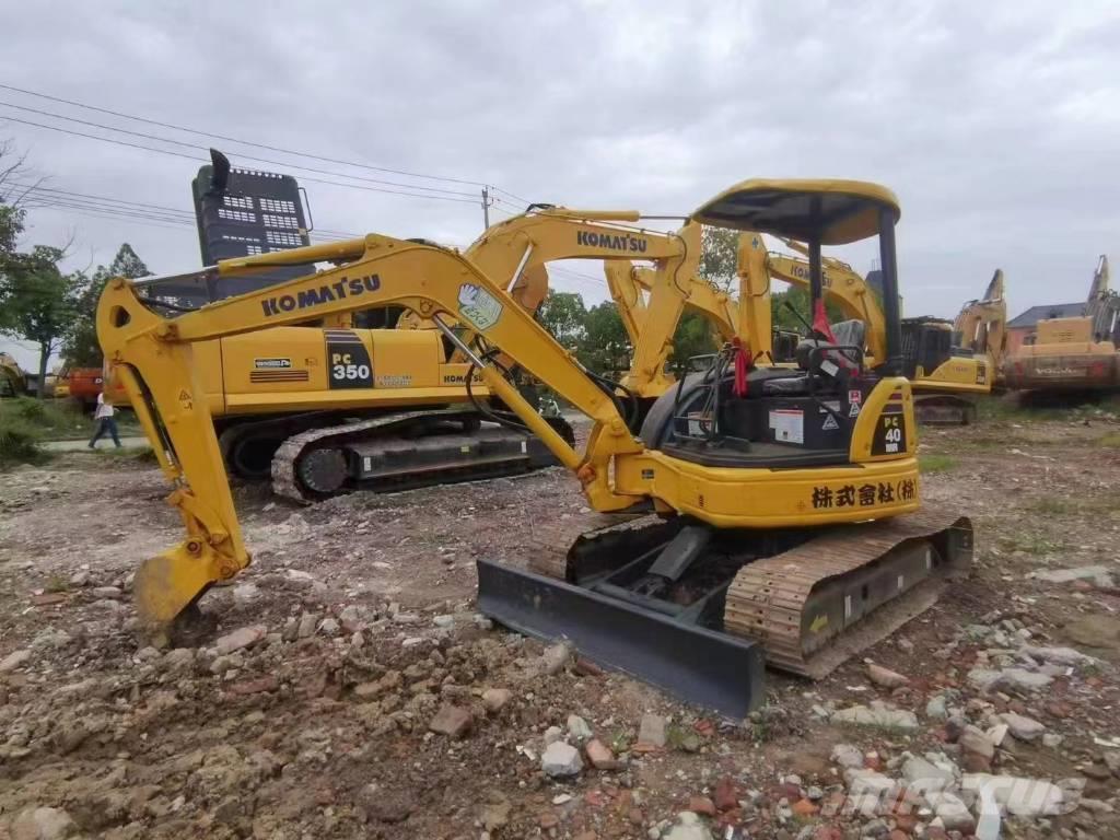 Komatsu PC40 Excavadoras sobre orugas