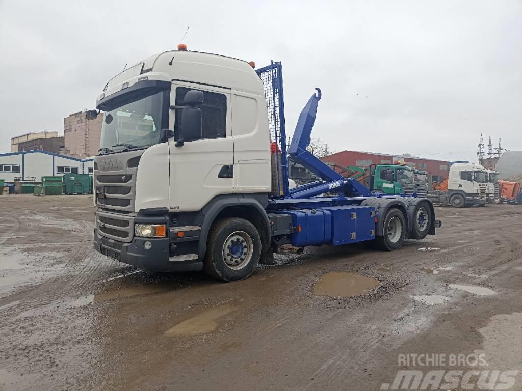 Scania R 490 Camiones elevadores de gancho