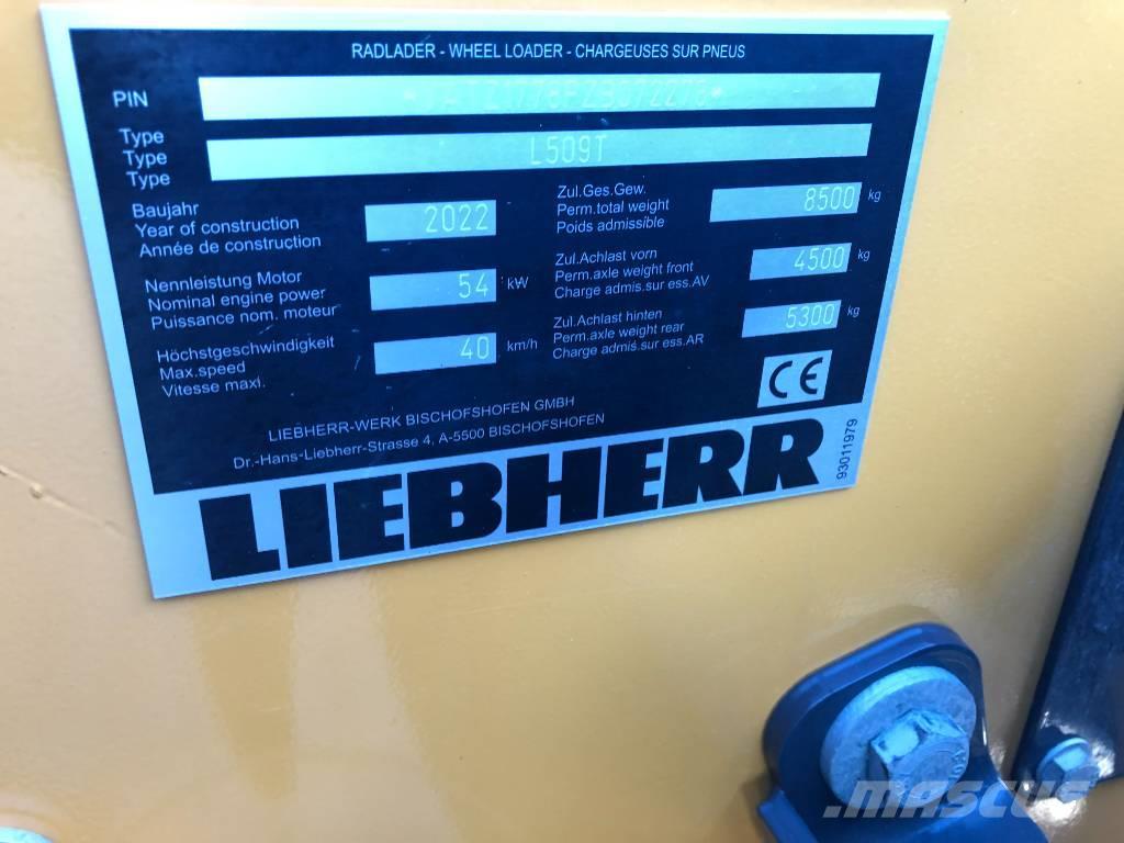 Liebherr L509 Tele Cargadoras de ruedas telescópicas