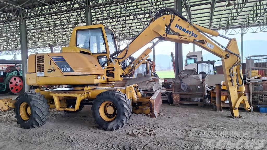 Komatsu PW 110 Excavadoras de ruedas