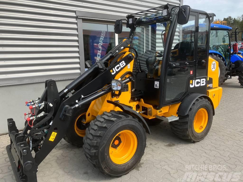 JCB 403 Plus Cargadoras sobre ruedas