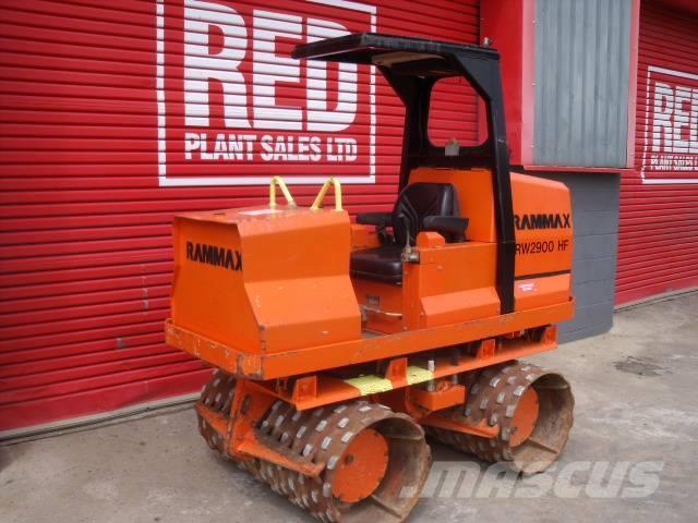 Rammax RW2900HF Rodillos de doble tambor