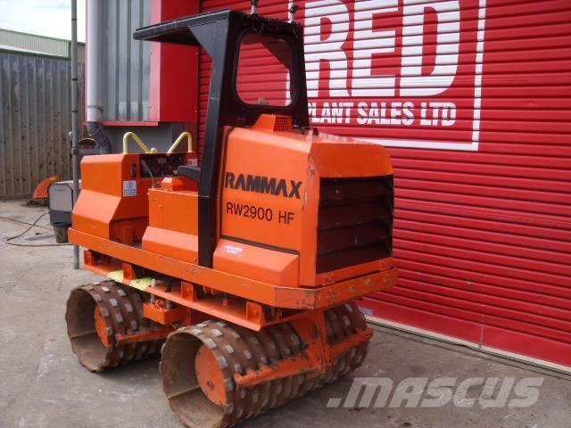 Rammax RW2900HF Rodillos de doble tambor