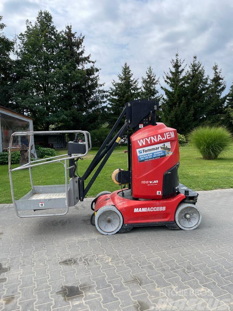 Manitou 100 VJR Plataformas con jaula de elevación