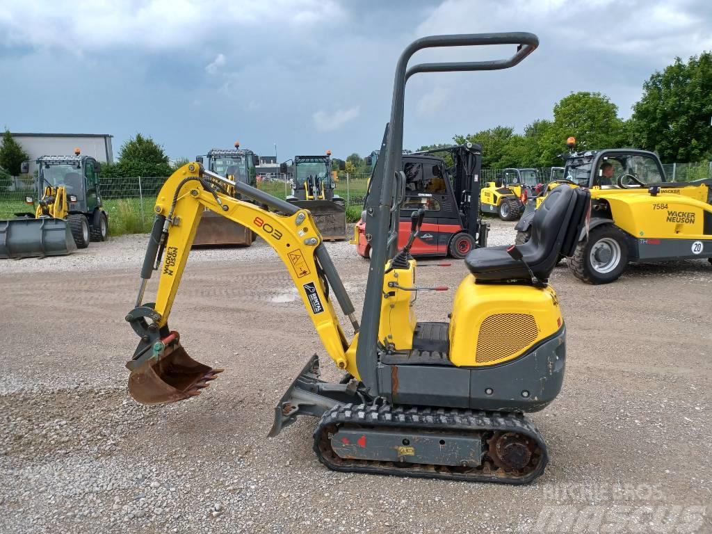 Wacker Neuson 803 Excavadoras sobre orugas