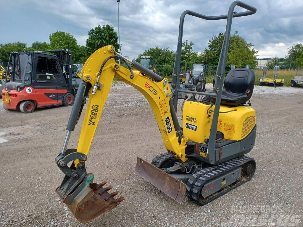 Wacker Neuson 803 Excavadoras sobre orugas