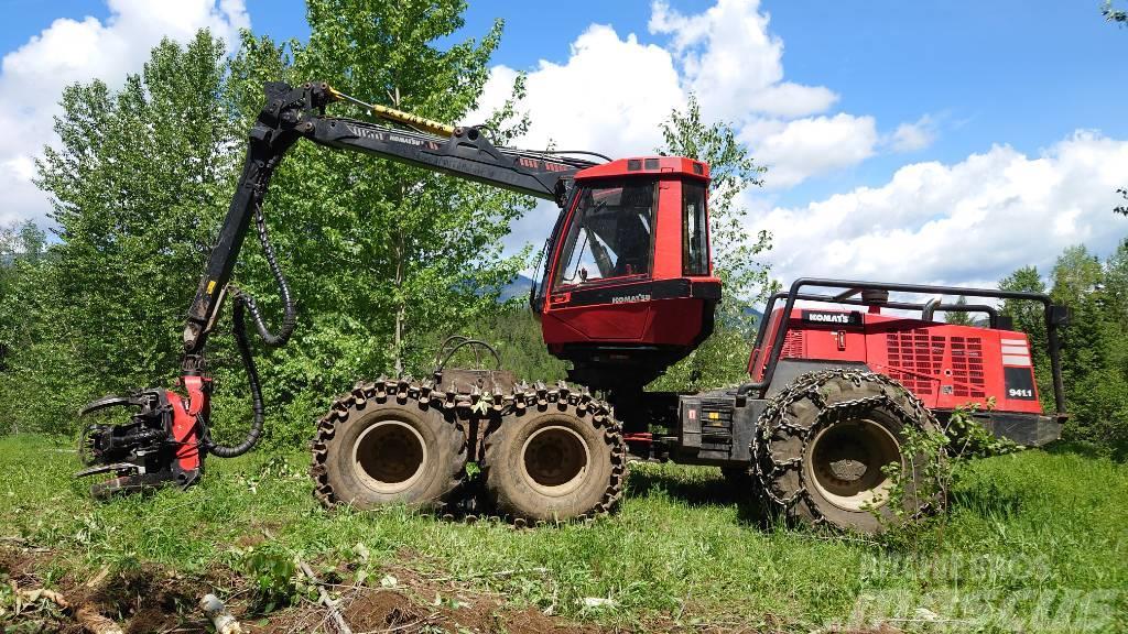 Komatsu 941.1 Cosechadoras