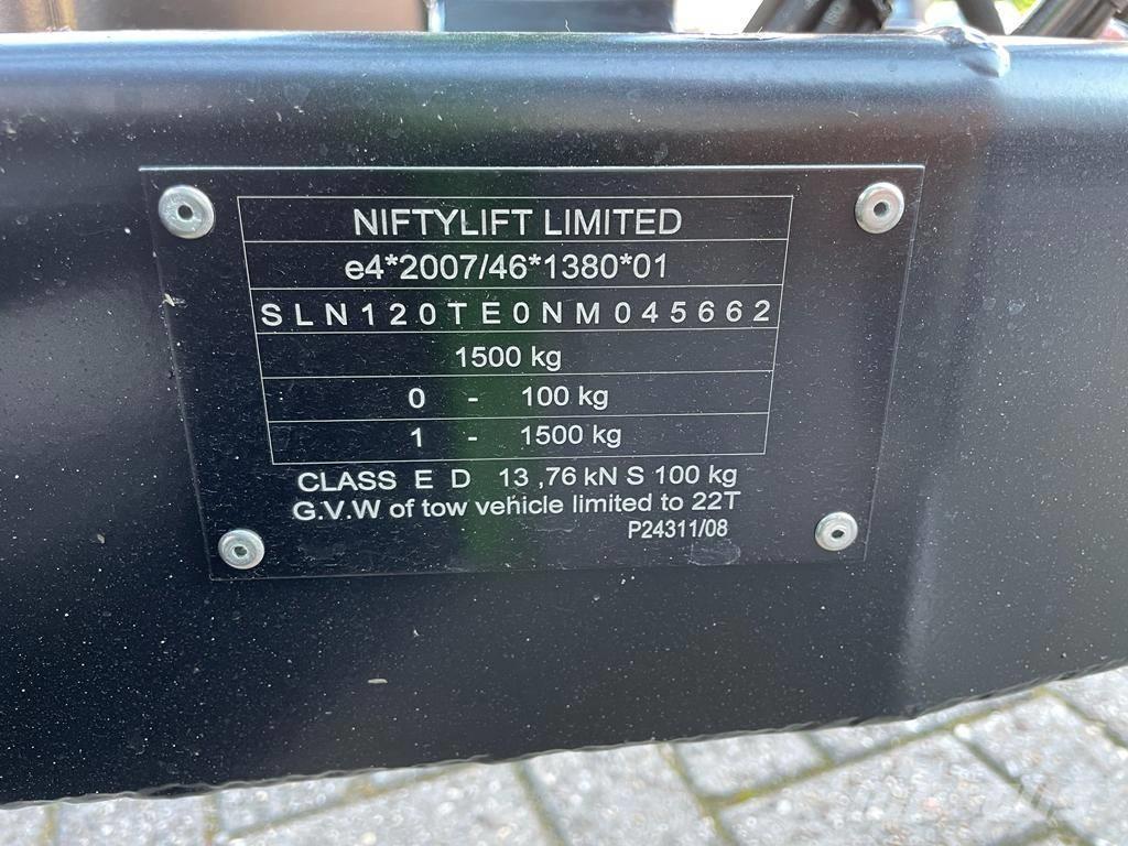 Niftylift 120T Plataformas remolcables