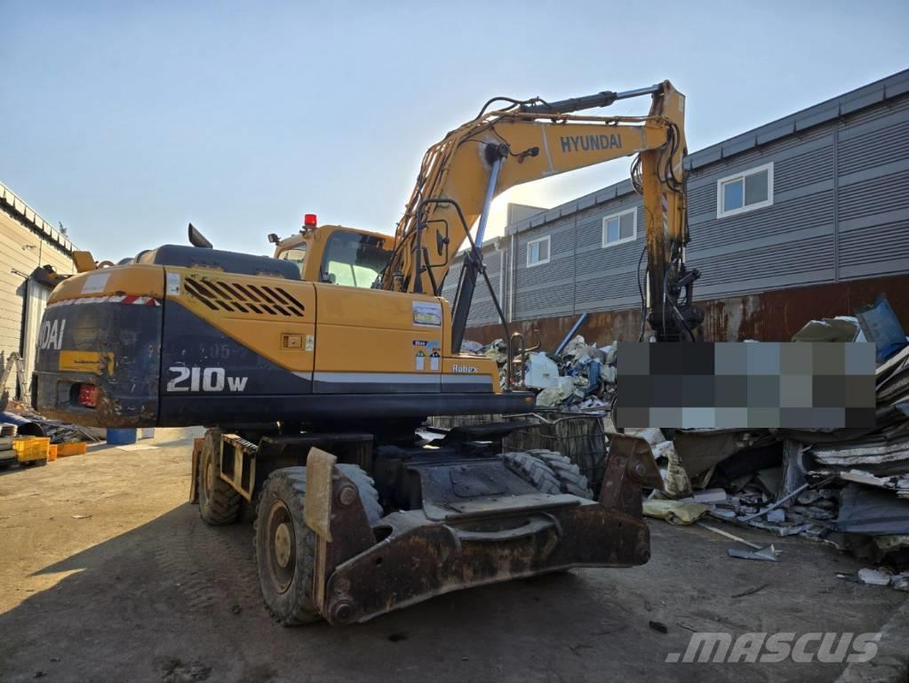 Hyundai ROBEX 210W Excavadoras de ruedas