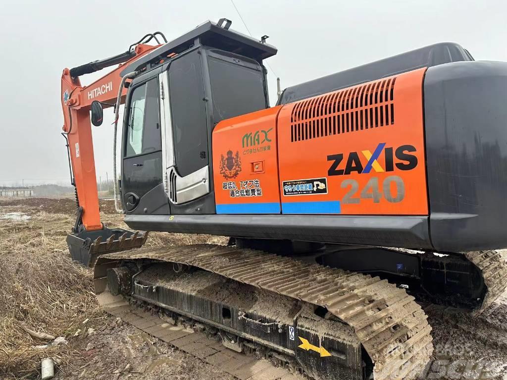 Hitachi ZX 240 Excavadoras sobre orugas