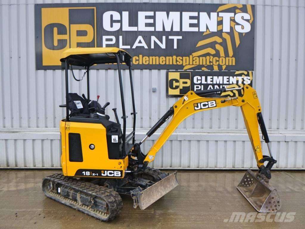 JCB 18Z-1 Miniexcavadoras