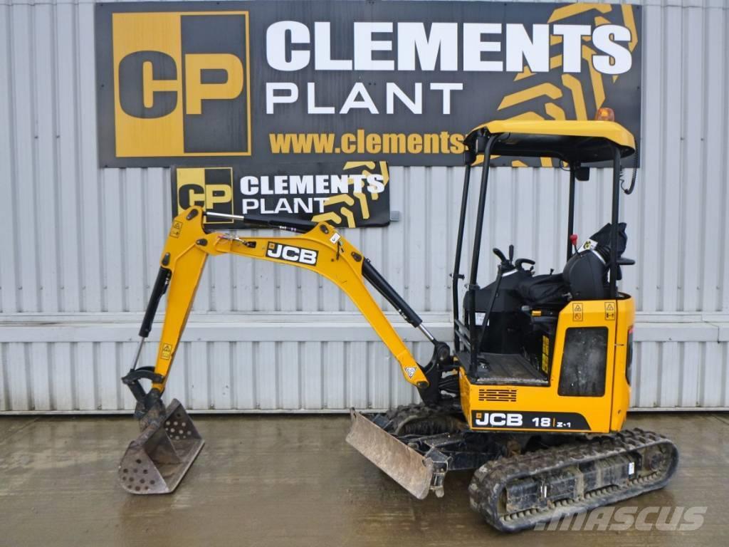 JCB 18Z-1 Miniexcavadoras