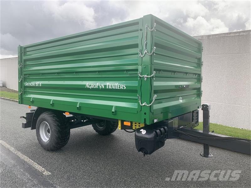 Agrofyn Trailers Greenline BT 6 Remolques con caja de volteo