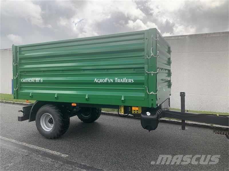 Agrofyn Trailers Greenline BT 6 Remolques con caja de volteo