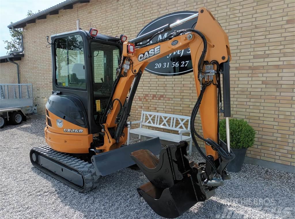 CASE cx26b Miniexcavadoras