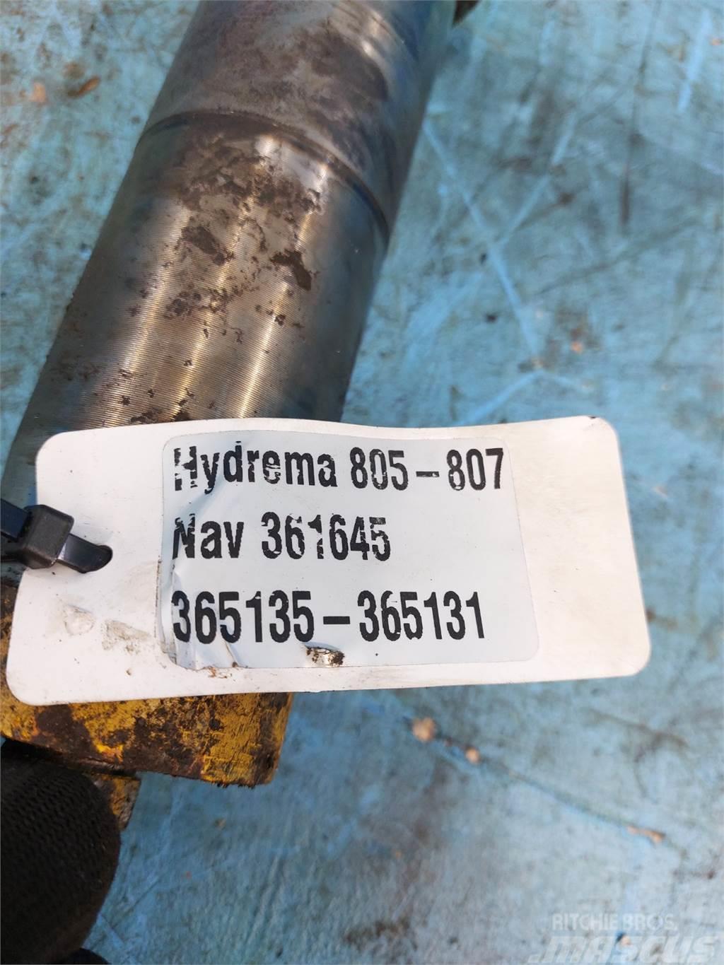 Hydrema 807 Plataformas y cucharones