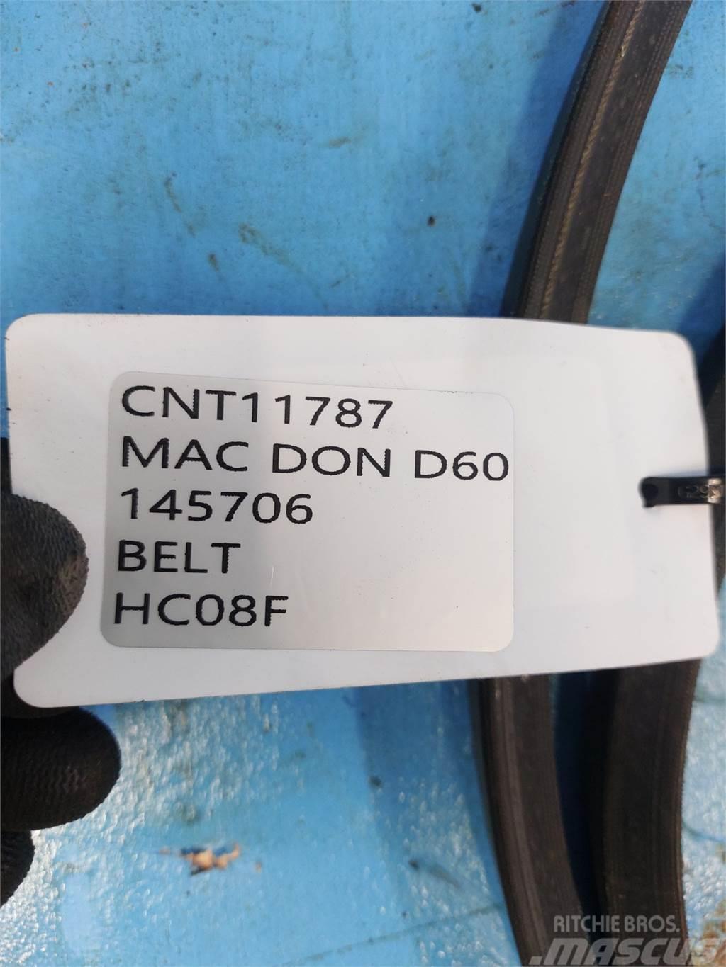 MacDon D60 Accesorios para cosechadoras combinadas