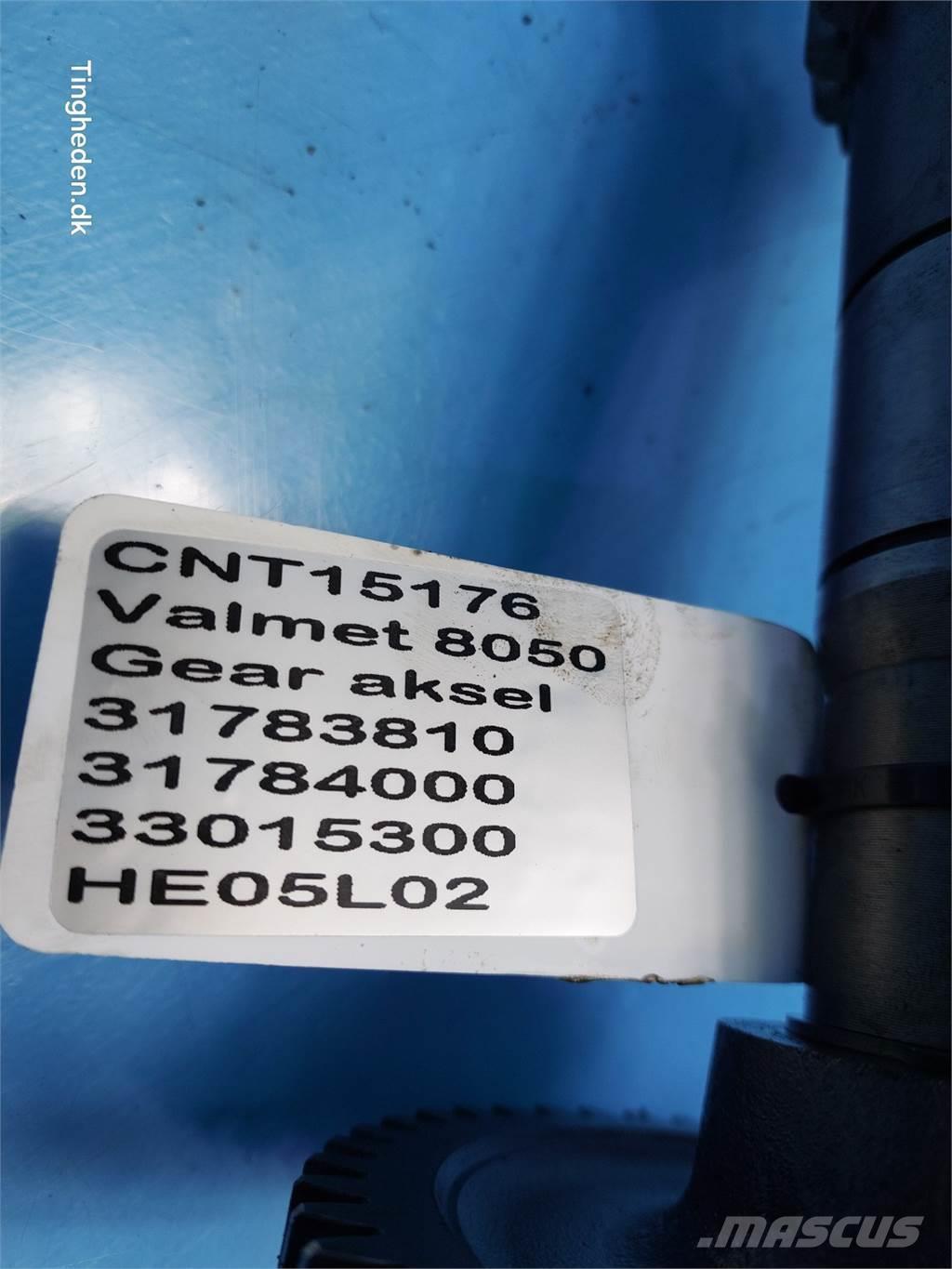 Valmet 8050 Transmisiones