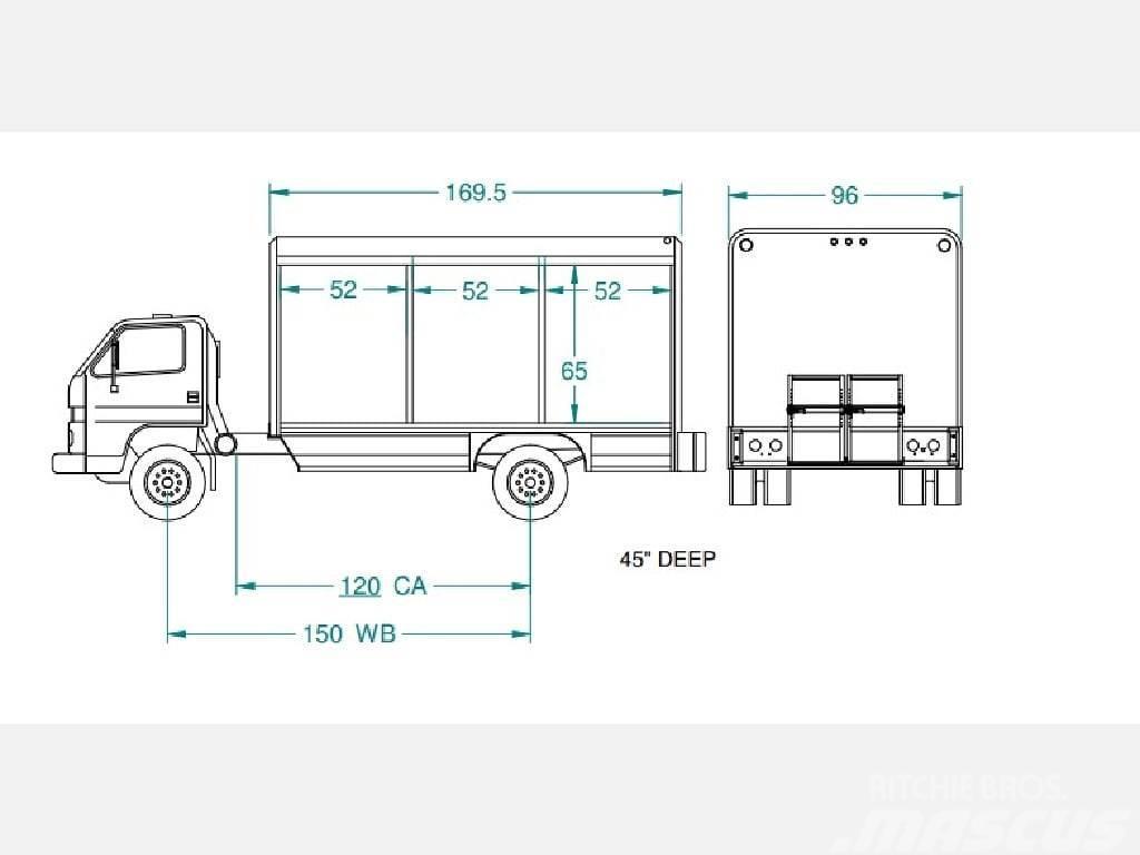 Isuzu NRR Camiones de reparto de bebidas