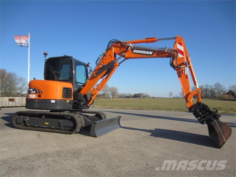 Doosan DX63-3 Miniexcavadoras