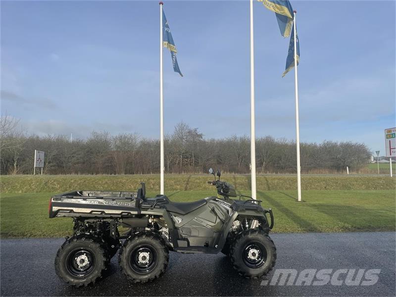 Polaris Sportsman 570 EPS Bigboss 6x6 spil, kofanger, hånd Todoterrenos