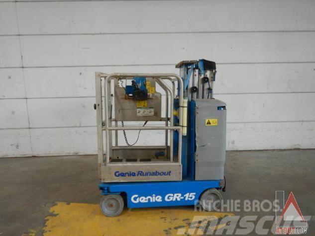 Genie GR-15 Plataformas con brazo de elevación manual