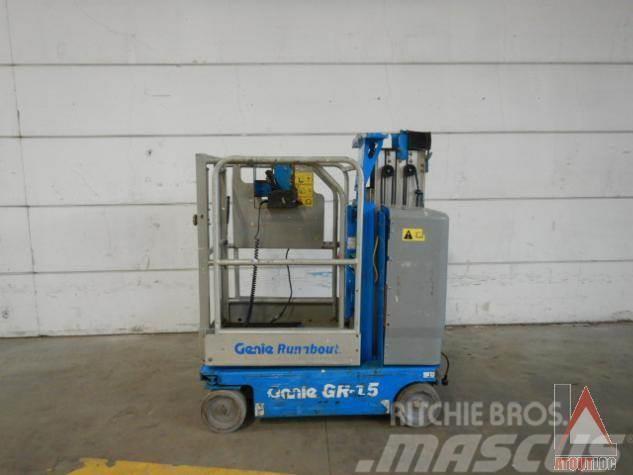 Genie GR-15 Plataformas con brazo de elevación manual